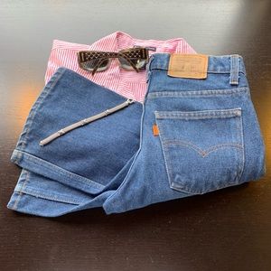 Levi's | Jeans | Vintage Orange Tab 76617 Student Levis 29x 30 | Poshmark